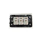Tomacorriente Triple 10/16A 250v Blanco - Miniatura 2