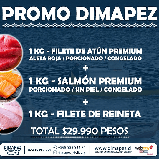 PROMO DIMAPEZ TRILOGÍA DE PESCADOS