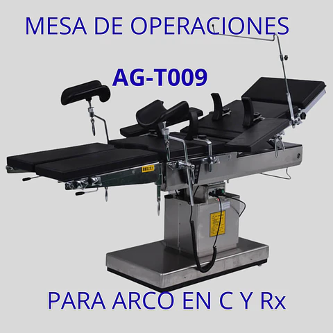 MESA DE OPERACIONES  AG-7009