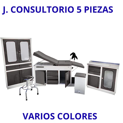 JUEGO DE CONSULTORIO 5 PÍEZAS 