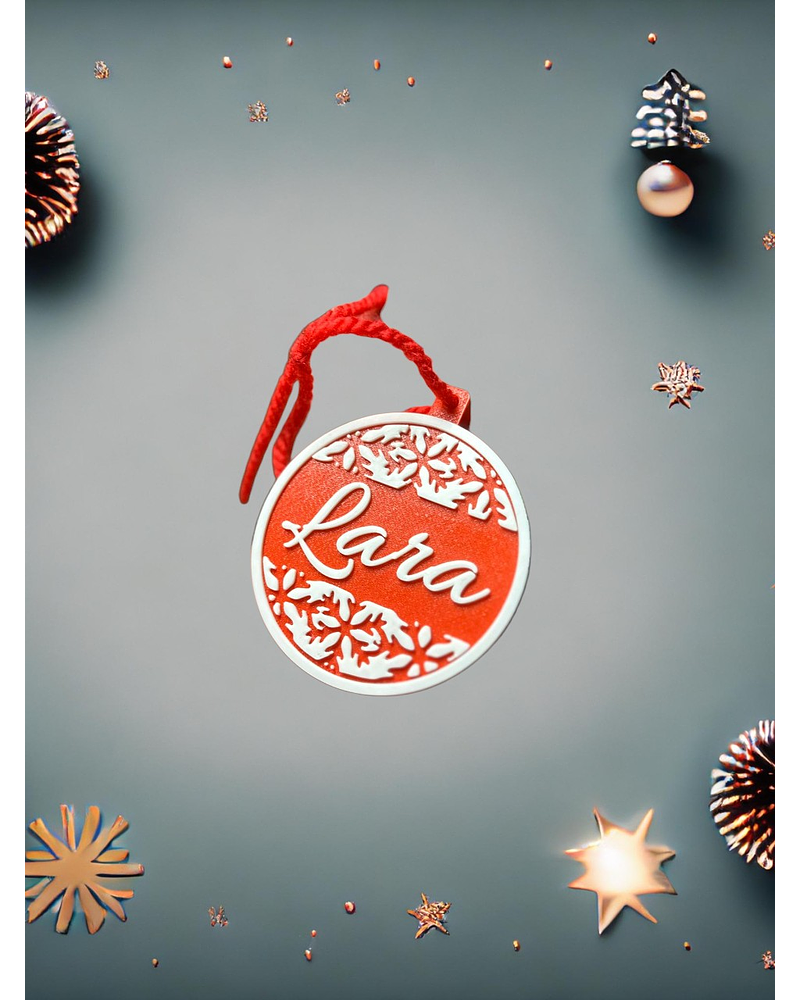 Bolas de natal c/nome