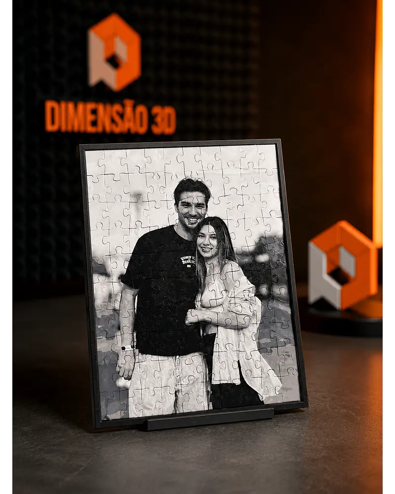 Puzzle 3D Personalizável