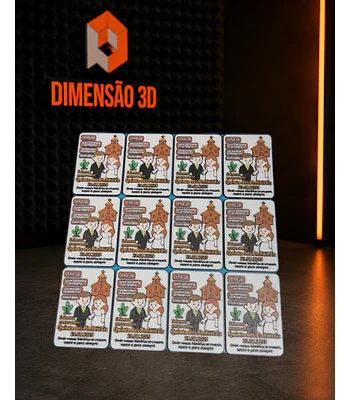 Iman Personalizável 10/50/100 unid 