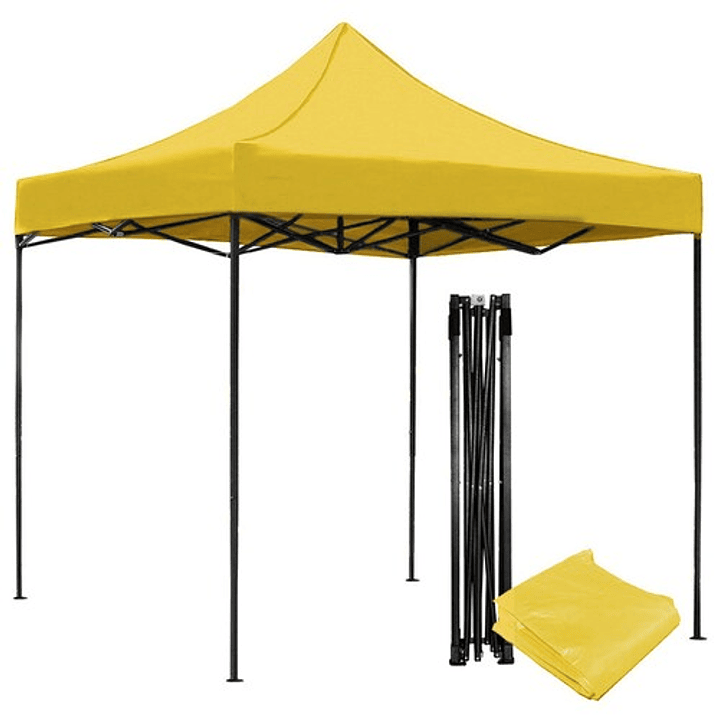 Toldo 3x3 estampado cenefa con filtro uv 6