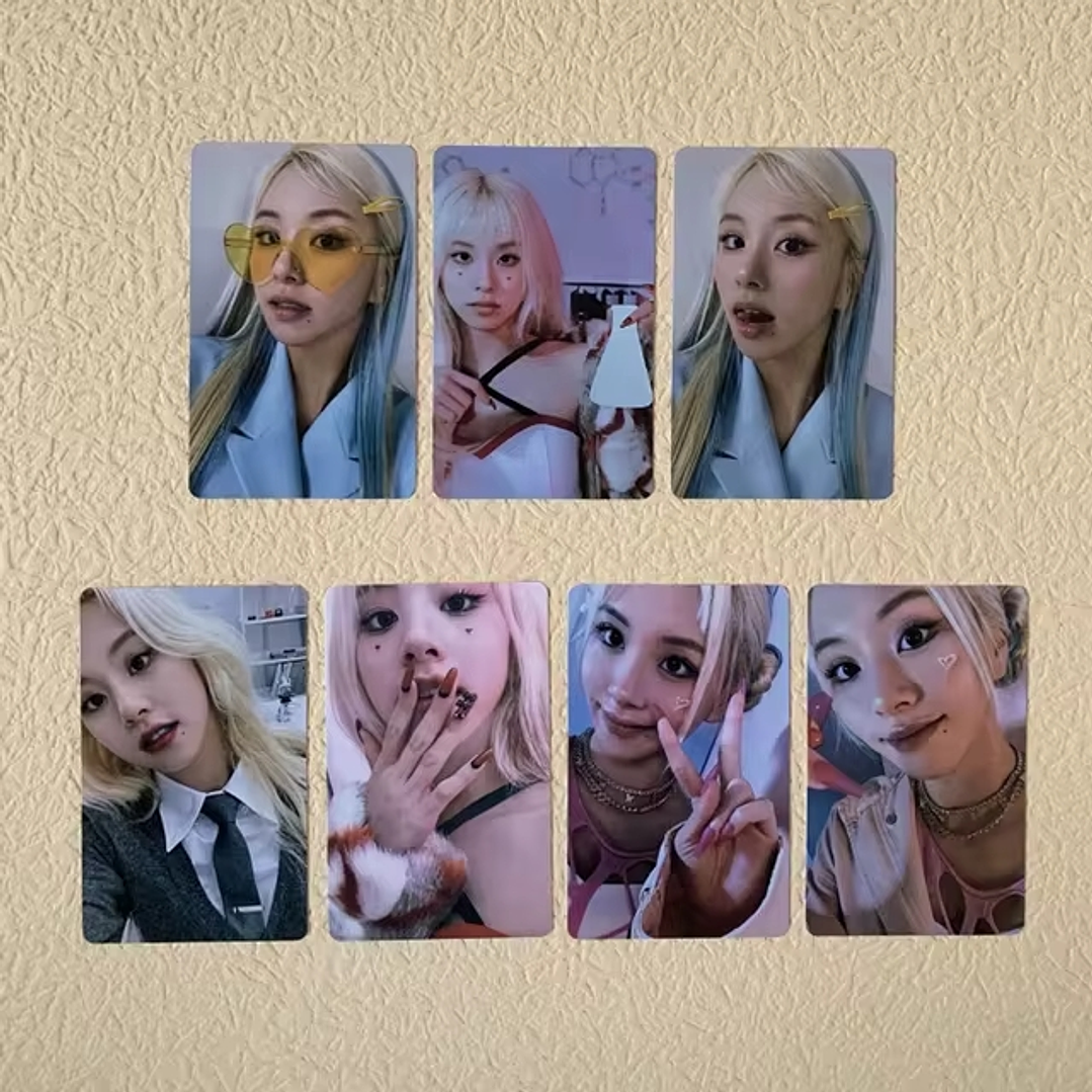7 Photocard Chaeyoung TWICE 3rd Album Formula of Love KPOP K-POP 1