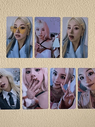 7 Photocard Chaeyoung TWICE 3rd Album Formula of Love KPOP K-POP