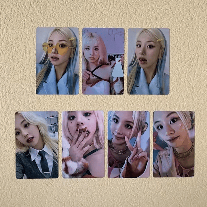 7 Photocard Chaeyoung TWICE 3rd Album Formula of Love KPOP K-POP 1