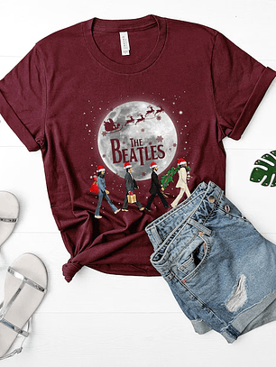 poleras the beatles navidad