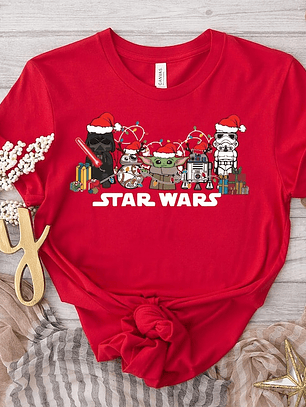 poleras star wars navidad