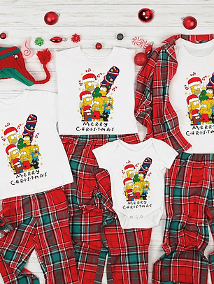poleras los simpsons navidad