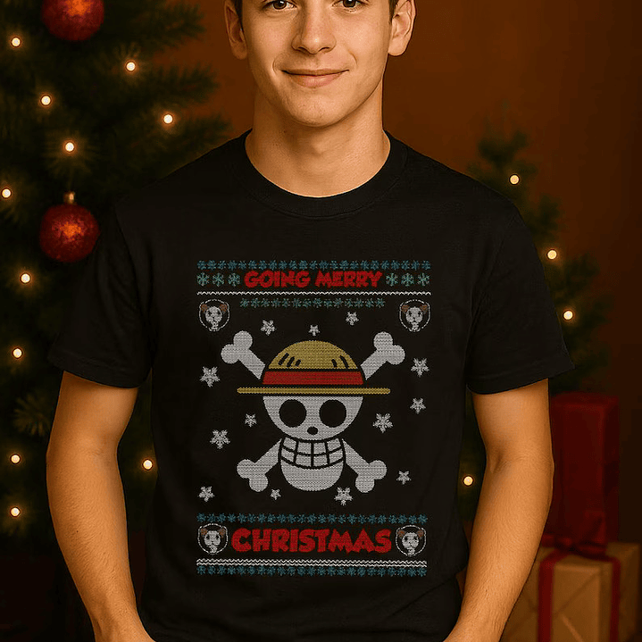 poleras one piece navidad 2