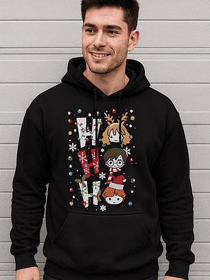 ✨ Polerón Harry Potter – HO HO HO Edición Navideña ✨