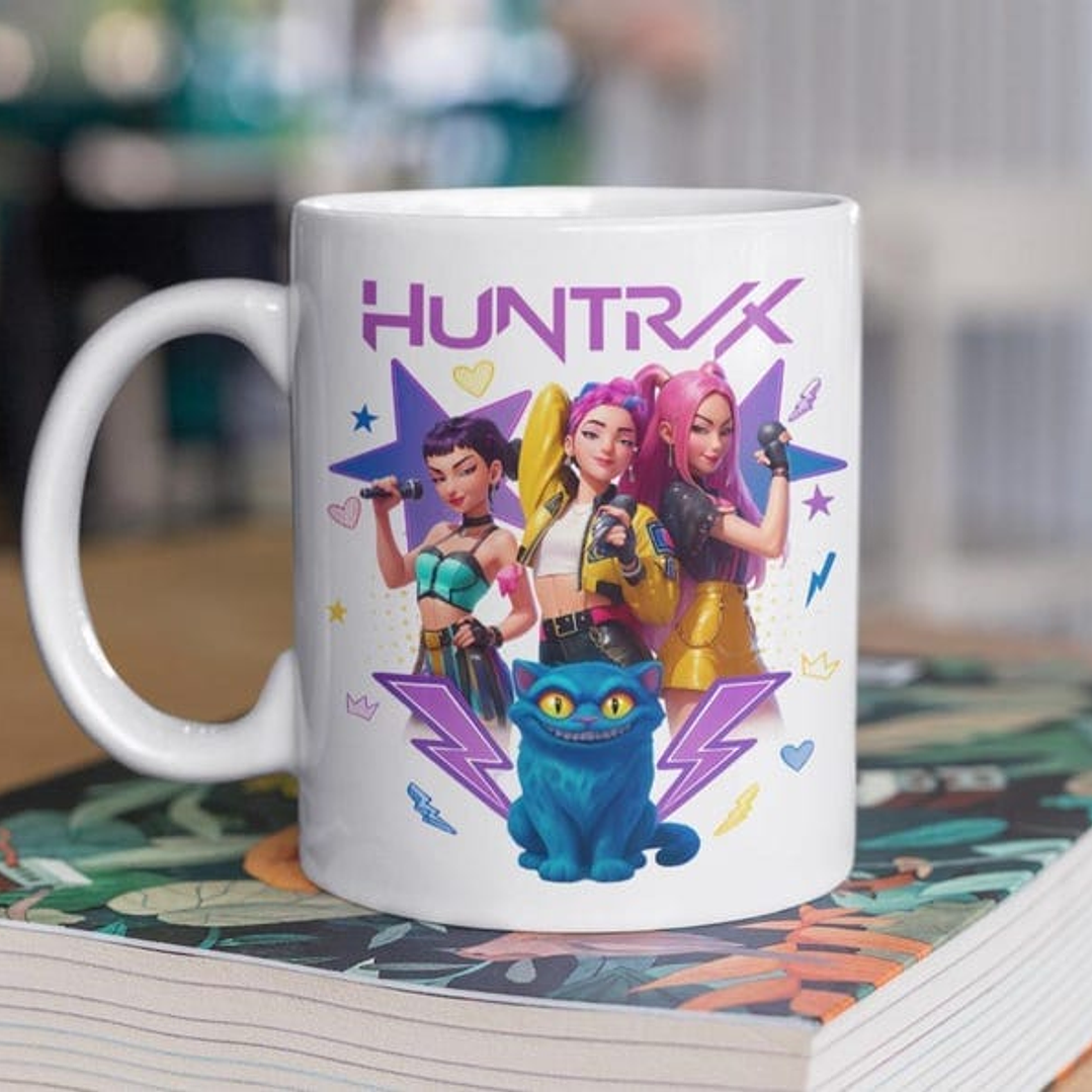 Tazón Huntrax – las guerreras k-pop 1