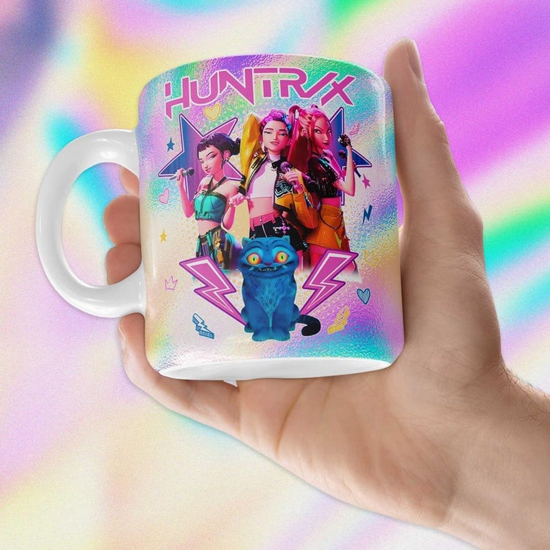 Tazón Huntrax – las guerreras k-pop modelo 4 1