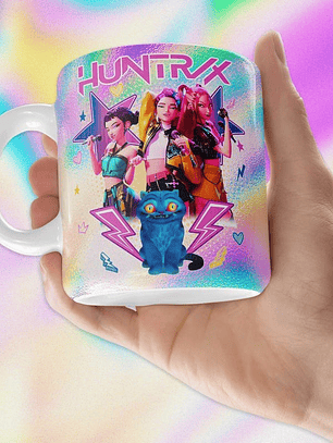 Tazón Huntrax – las guerreras k-pop modelo 4