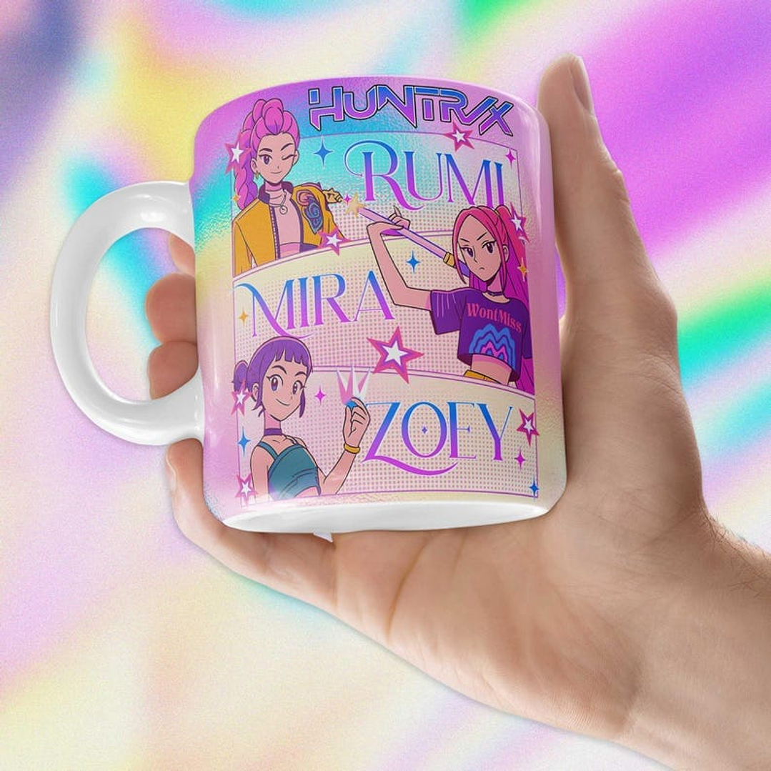 Tazón Huntrax – las guerreras k-pop modelo 5 1