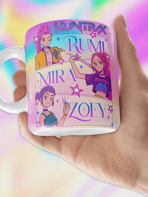 Tazón Huntrax – las guerreras k-pop modelo 5