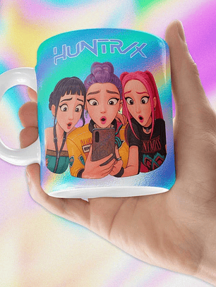 Tazón Huntrax – las guerreras k-pop modelo 6