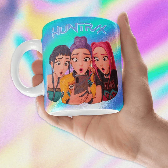 Tazón Huntrax – las guerreras k-pop modelo 6 1
