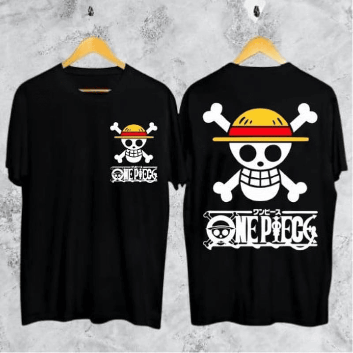 ✨ Polera One Piece – Jolly Roger Sombrero de Paja ✨ 1