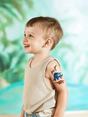 Set 20 Tatuajes Temporales personalizados Bingo Sorpresa Cumpleaños