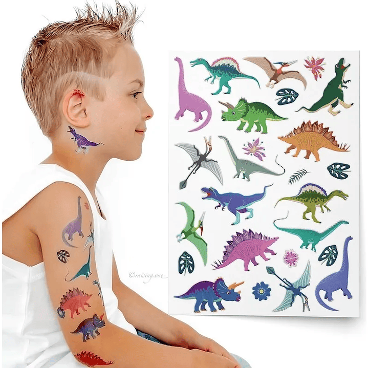 Set 20 Tatuajes Temporales personalizados Bingo Sorpresa Cumpleaños 4