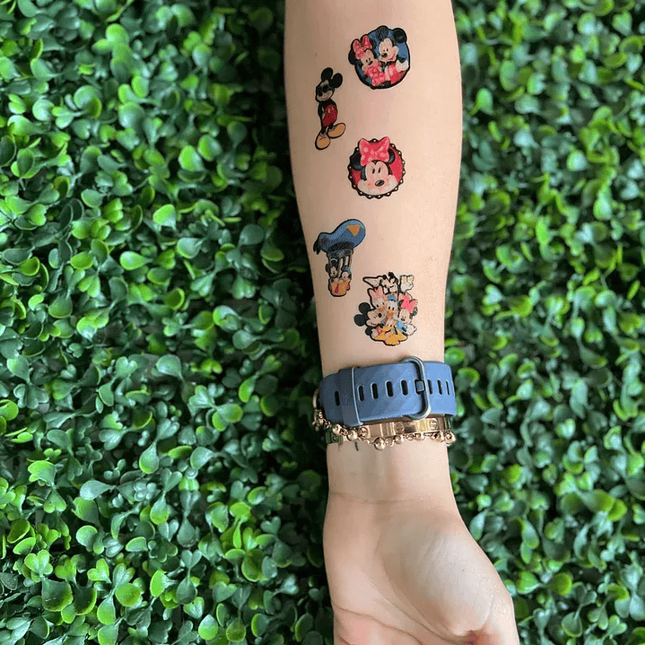 Set 20 Tatuajes Temporales personalizados Bingo Sorpresa Cumpleaños 9
