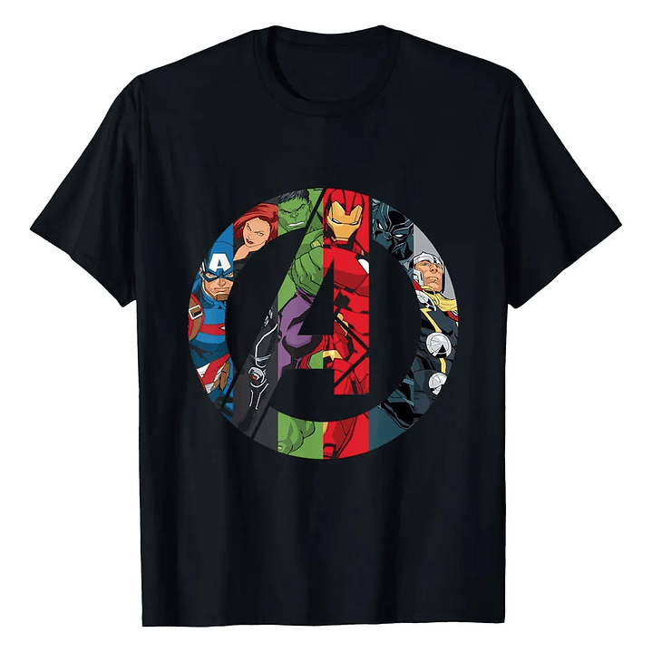 Polera Marvel Todas Las Tallas 1