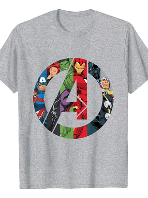 Polera Marvel Todas Las Tallas