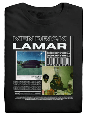 Polera Kendrick Lamar Rapero
