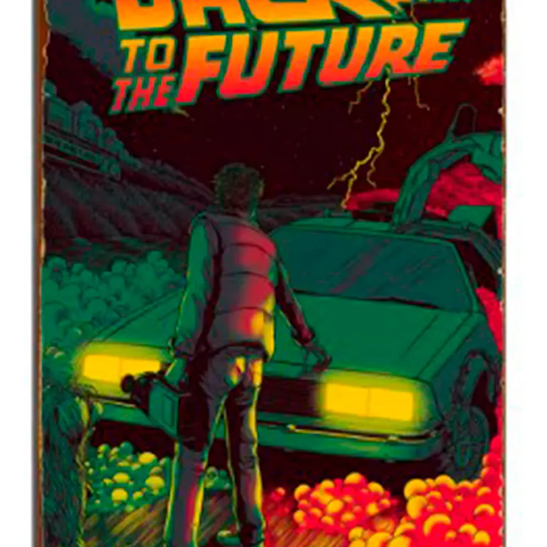 Set 6 Cartel Metalico Volver Al Futuro Lamina Metalicas 7