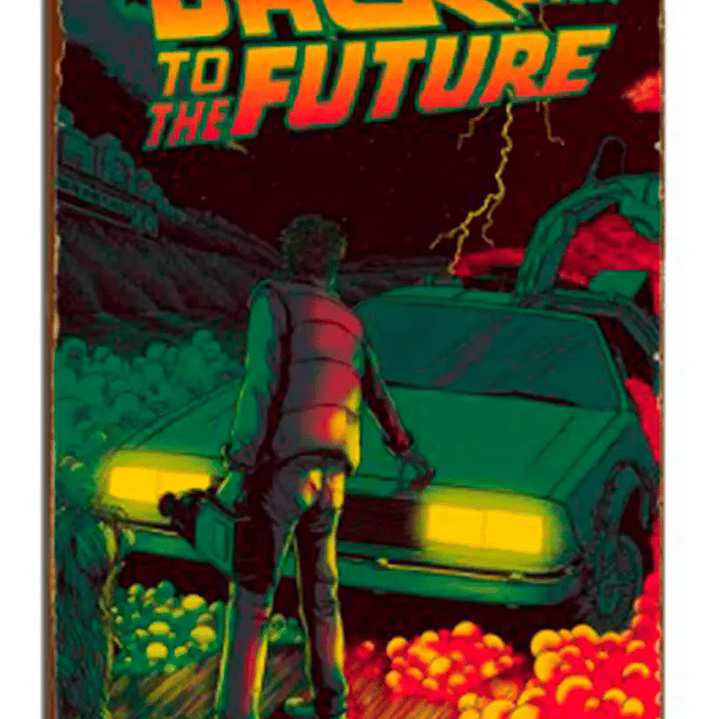 Set 6 Cartel Metalico Volver Al Futuro Lamina Metalicas 7