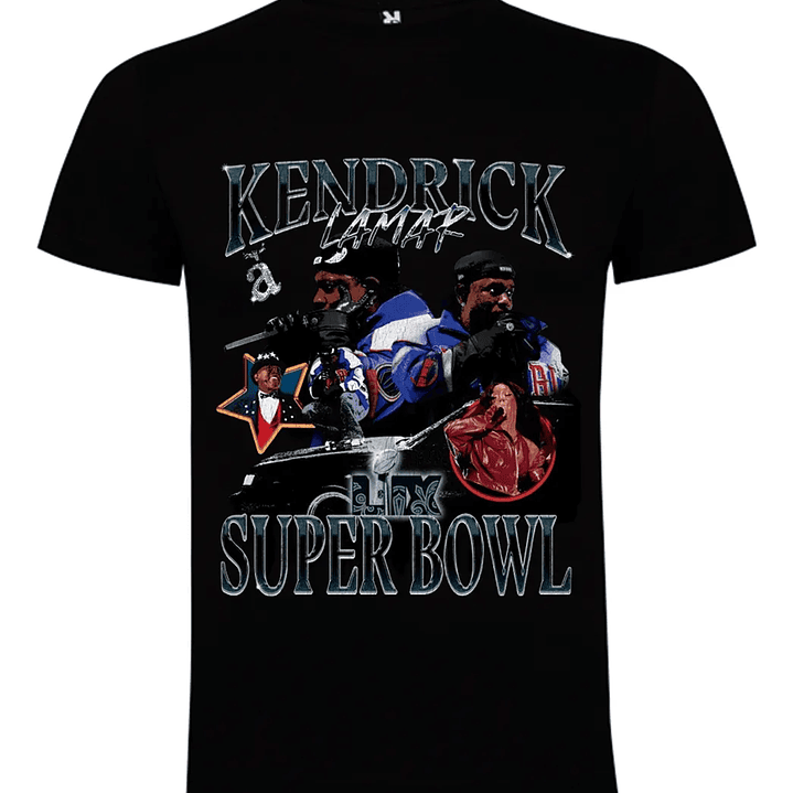 Polera Kendrick Lamar Rapero Modelo 3 1