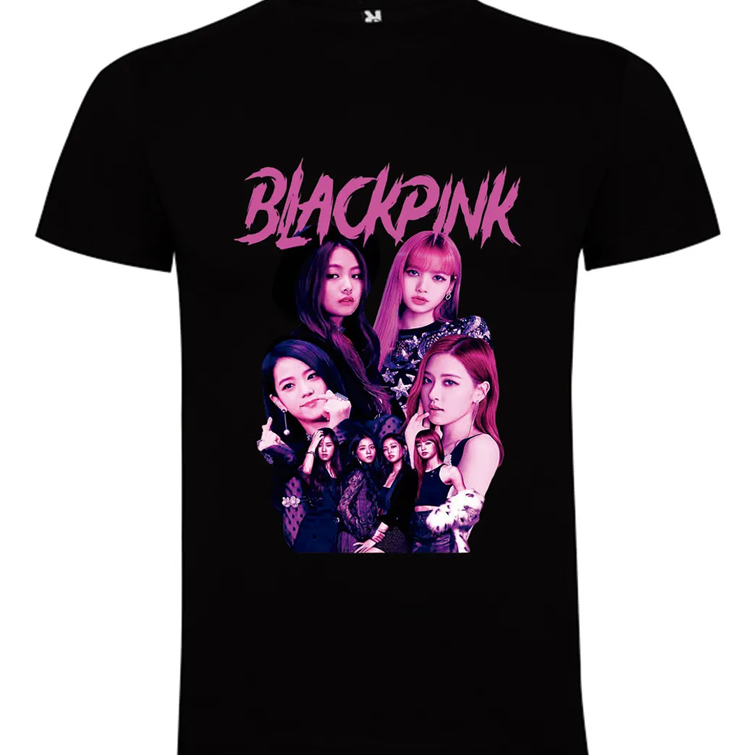 Polera Black Pink 1