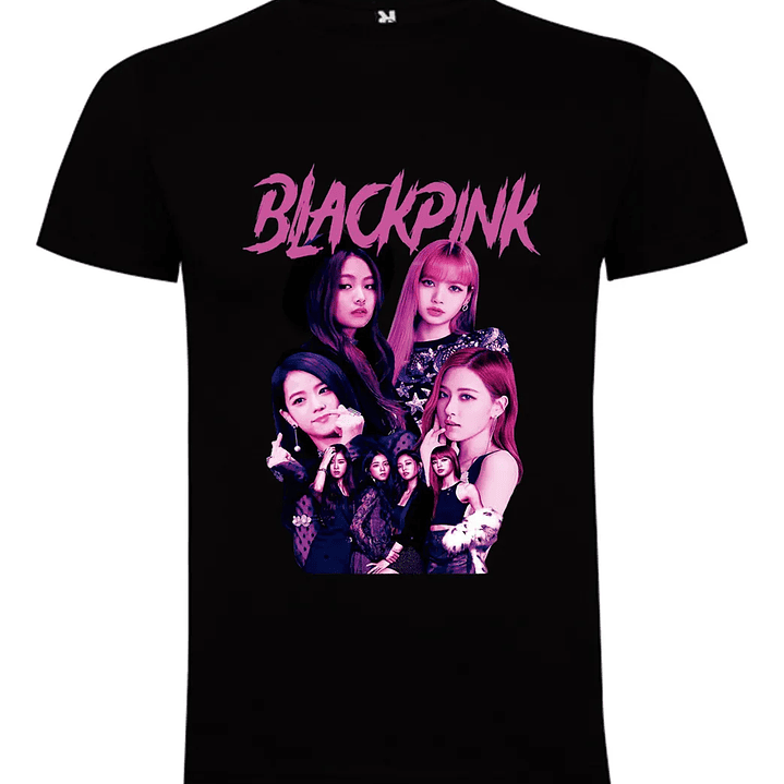 Polera Black Pink 1