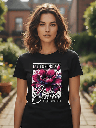 Polera Flores Bloom