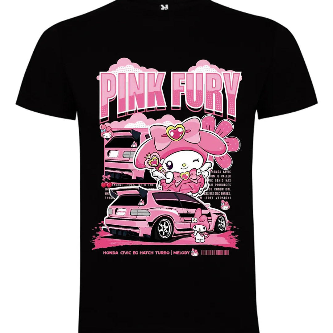 Polera Polera Pink Fury Melody 1