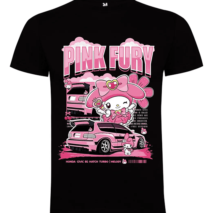 Polera Polera Pink Fury Melody 1