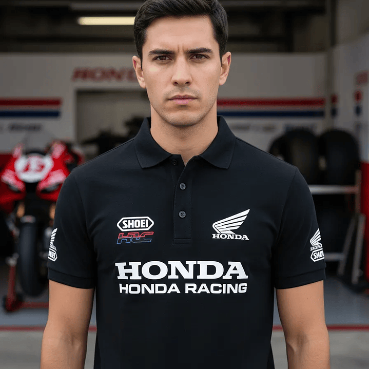 Polera Pique Honda Hrc 1