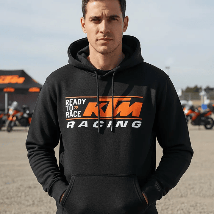 Poleron Ktm Racing Moto Modelo 2 1