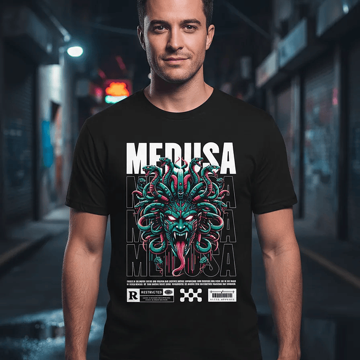 Polera Medusa 1