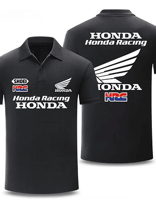 Polera Pique Honda Rancing