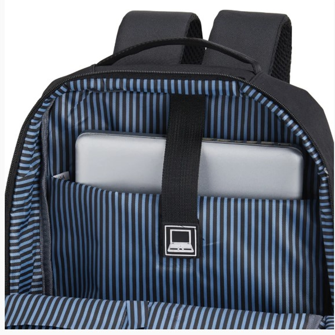 Mochila de nylon de 22 litros para notebook de 15,6