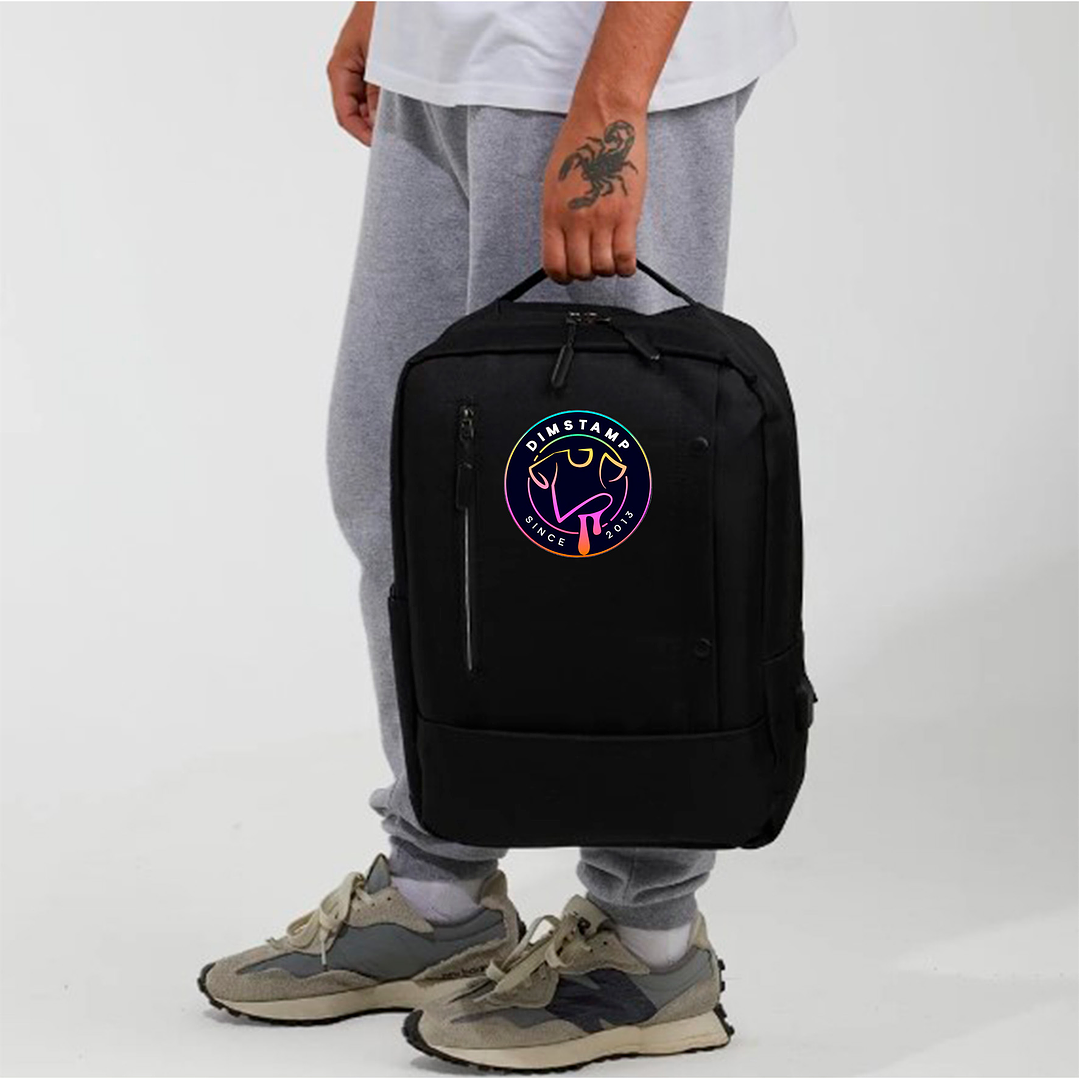 Mochila de nylon de 22 litros para notebook de 15,6