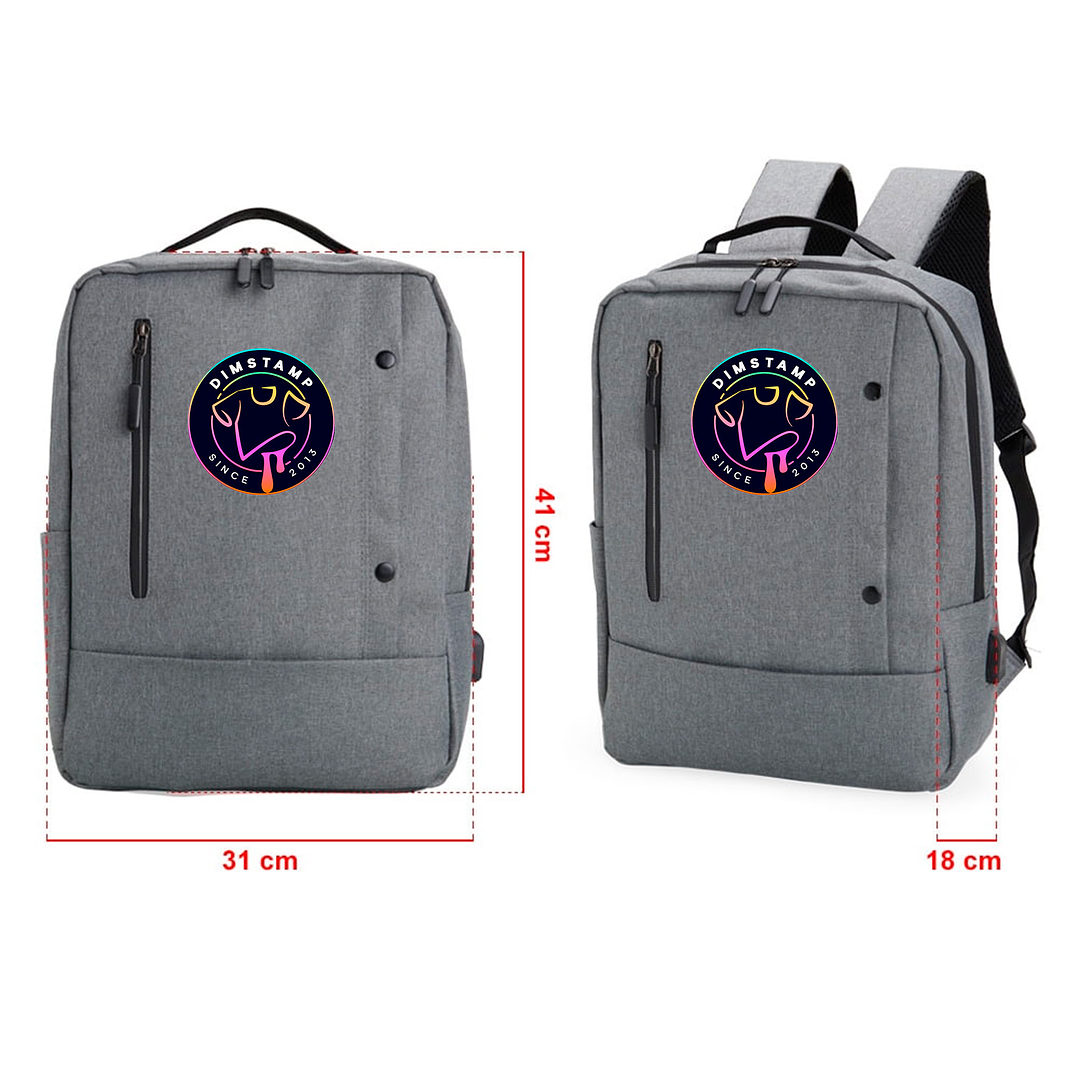 Mochila de nylon de 22 litros para notebook de 15,6