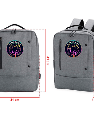 Mochila de nylon de 22 litros para notebook de 15,6