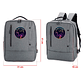 Mochila de nylon de 22 litros para notebook de 15,6