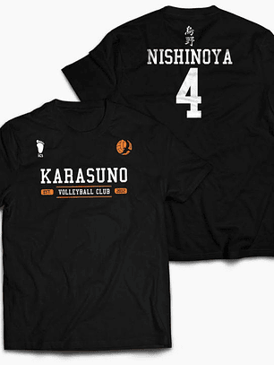 poleras Haikyuu Karasuno Fukurodani Anime