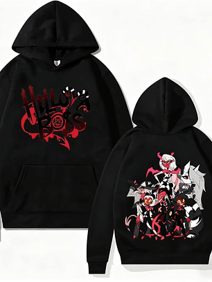 poleron Helluva Boss de Anime Y2k