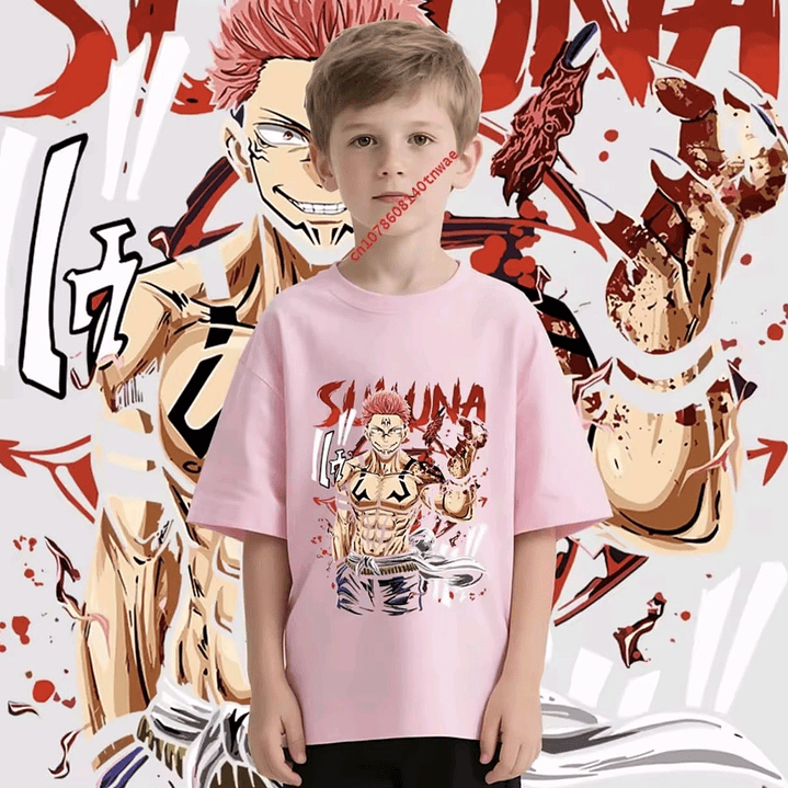 Poleras Jujutsu Kaisen Sukuna Anime 4